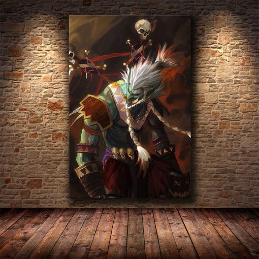 The World of Warcraft Game Wall Art Printed on Canvas - Image 15