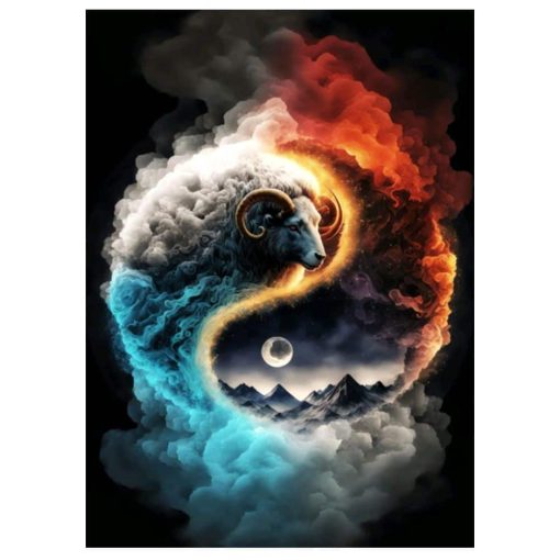 Cool Yin & Yang Artworks Printed on Canvas - Image 10