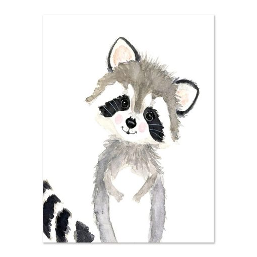 Animal Paintings For Kids Printed on Canvas - Image 8