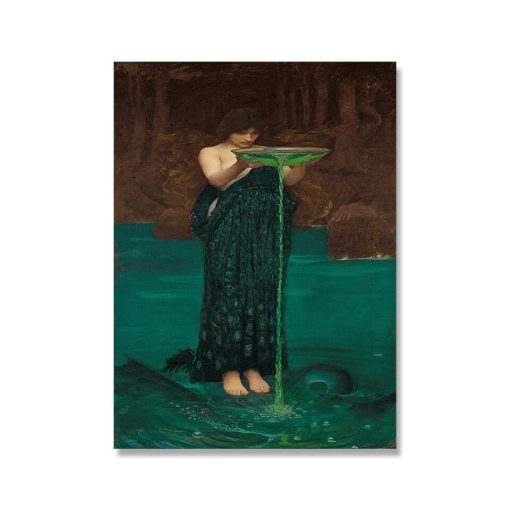 John William Waterhouse Artworks Printed on Canvas - Image 6