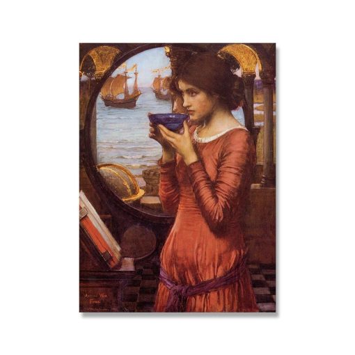 John William Waterhouse Artworks Printed on Canvas - Image 11