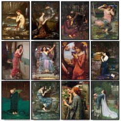 John William Waterhouse Artworks Printed on Canvas