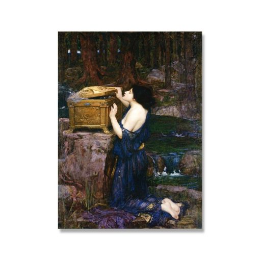 John William Waterhouse Artworks Printed on Canvas - Image 13