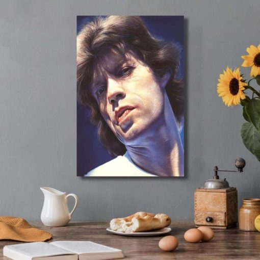 Picture and Paintings of Mick Jagger Printed on Canvas - Image 5