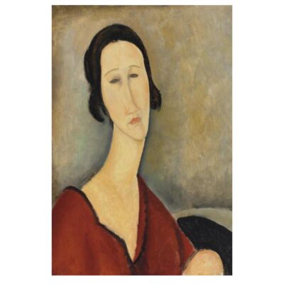 3 Amedeo Modigliani 1917 Portrait of Madame Hanka Zborowska