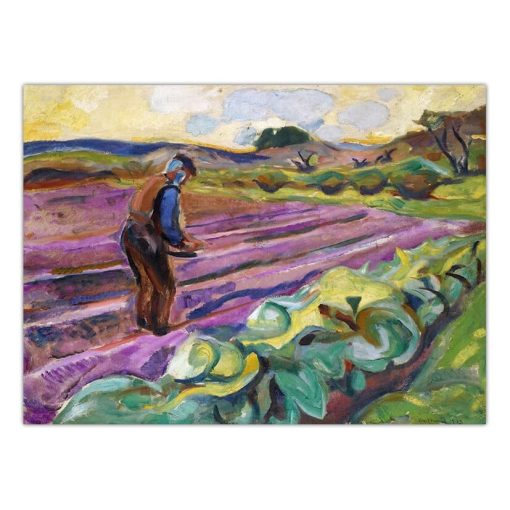 Great Paintings by Edvard Munch Printed on Canvas - Image 2