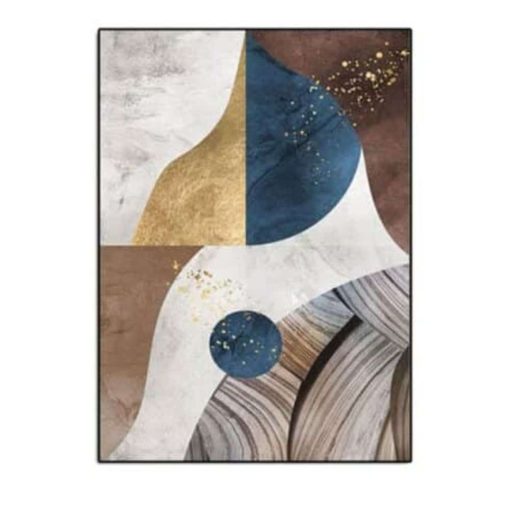 Abstract Canvas Painting Printed on Canvas - Image 2