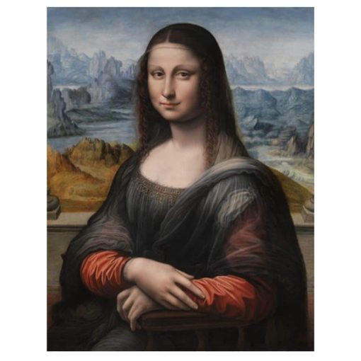 The Prado Mona Lisa Painting Printed on Canvas - Image 2