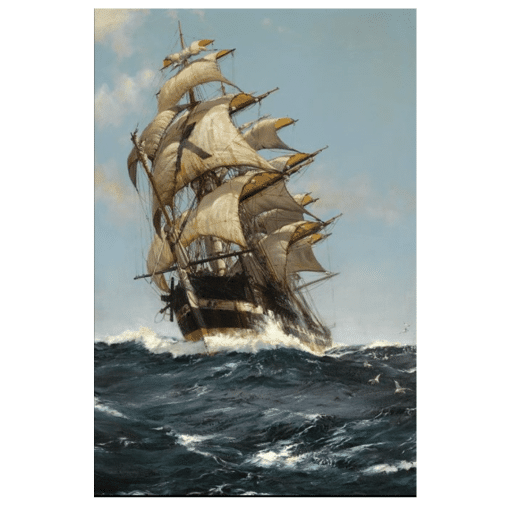 Sailing and Pirate Ships Artworks Printed on Canvas