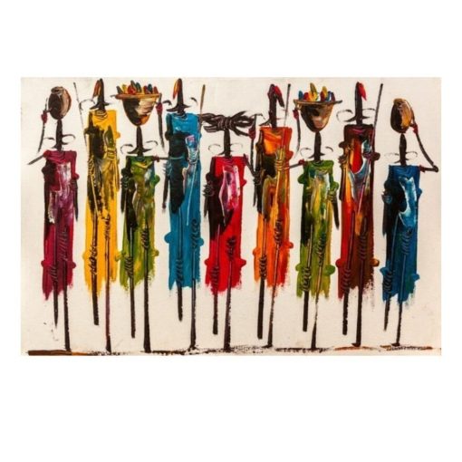 African Women Artwork Printed on Canvas - Image 8