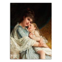 Émile Munier 1887 A Tender Embrace