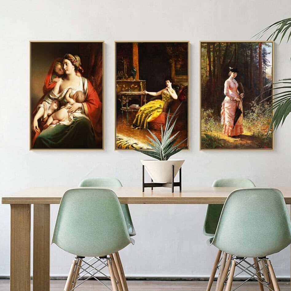 Paintings From Various Artists Printed on Canvas