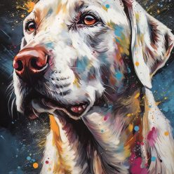 Paintings of Beautiful Dogs