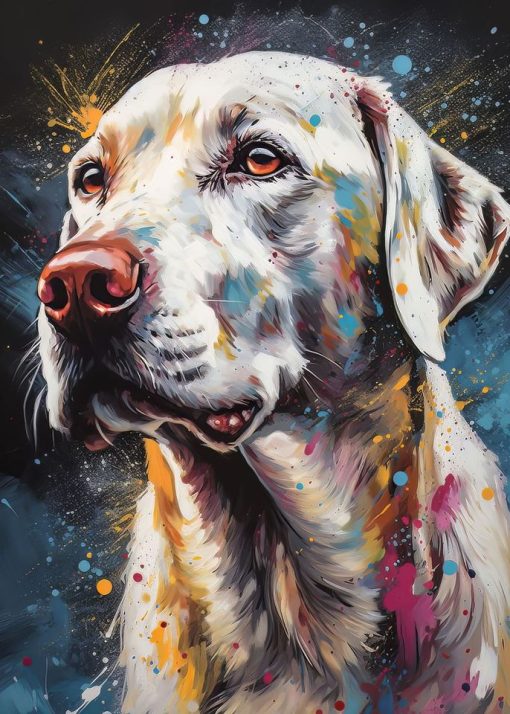 Paintings of Beautiful Dogs