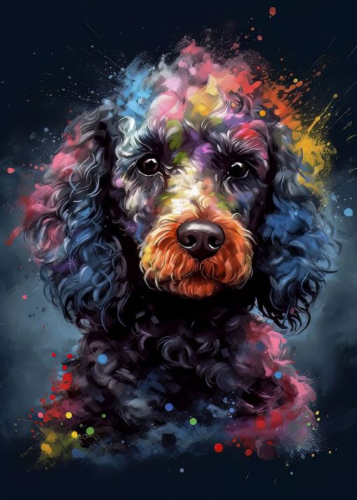 Paintings of Beautiful Dogs Printed on Canvas - Image 17