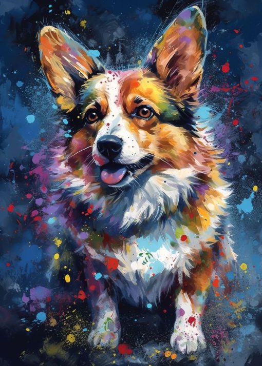 Paintings of Beautiful Dogs