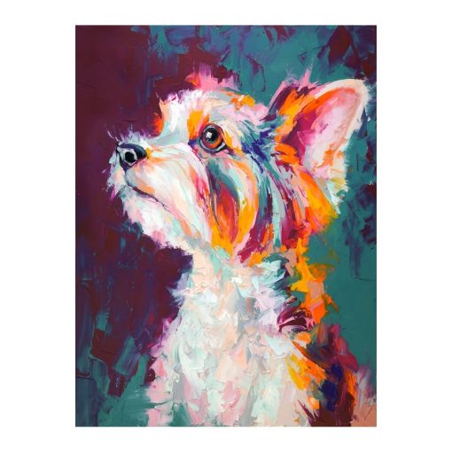 Fun Paintings of Dogs Printed on Canvas - Image 7