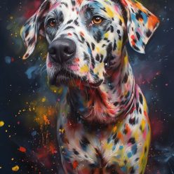 Paintings of Beautiful Dogs