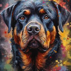 Paintings of Beautiful Dogs