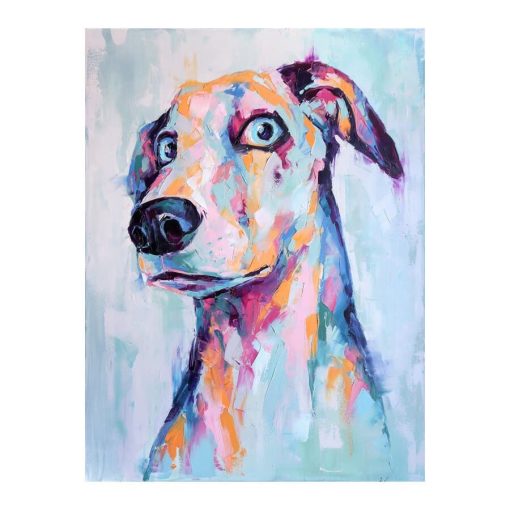 Fun Paintings of Dogs Printed on Canvas - Image 4