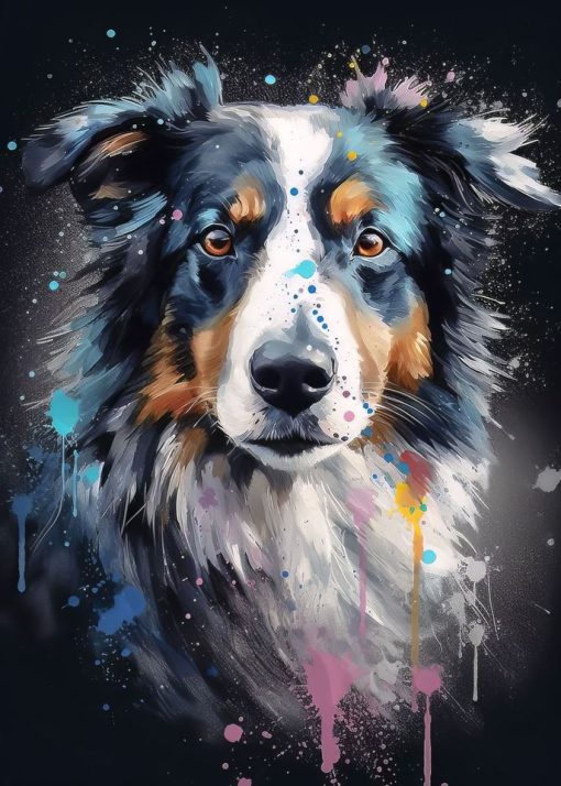 Paintings of Beautiful Dogs