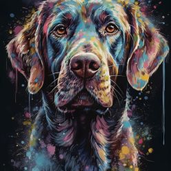 Paintings of Beautiful Dogs