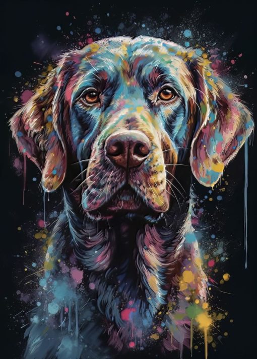 Paintings of Beautiful Dogs