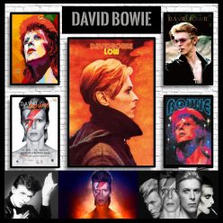 Artworks of David Bowie Printed on Canvas