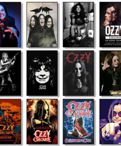 Artworks of Ozzy Osbourne Printed on Canvas