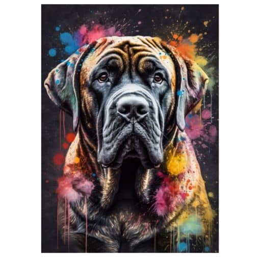 Paintings of Beautiful Dogs Printed on Canvas - Image 11