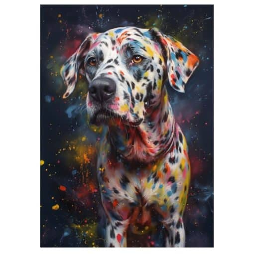 Paintings of Beautiful Dogs Printed on Canvas - Image 12