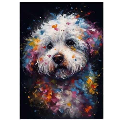 Paintings of Beautiful Dogs Printed on Canvas - Image 13