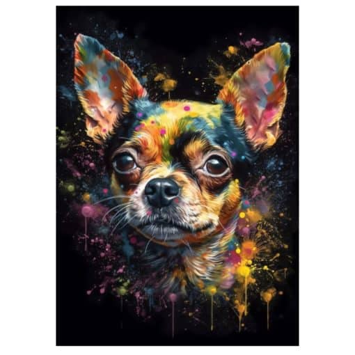 Paintings of Beautiful Dogs Printed on Canvas - Image 10