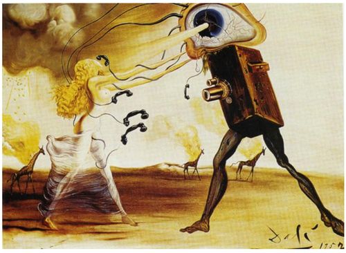 Modern Rhapsody by Salvador Dali 1957