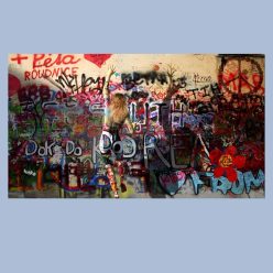 Mural Graffiti Artwork Printed on Canvas 2 1