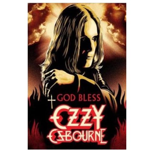 Artworks of Ozzy Osbourne Printed on Canvas - Image 2