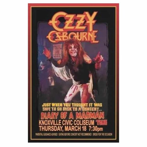 Artworks of Ozzy Osbourne Printed on Canvas - Image 12