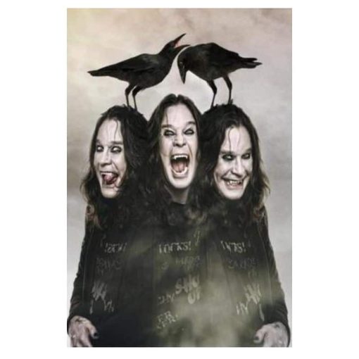 Artworks of Ozzy Osbourne Printed on Canvas - Image 5