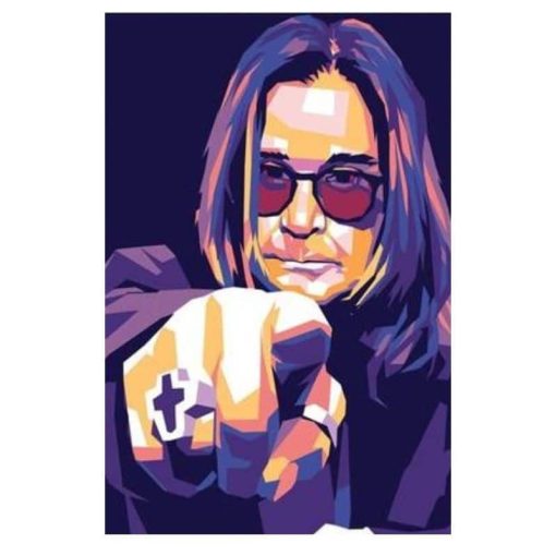 Artworks of Ozzy Osbourne Printed on Canvas - Image 10