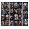 Paintings of Beautiful Dogs Printed on Canvas