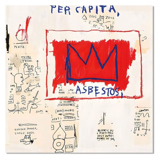 Artworks by Jean-Michel Basquiat Printed on Canvas - Image 16