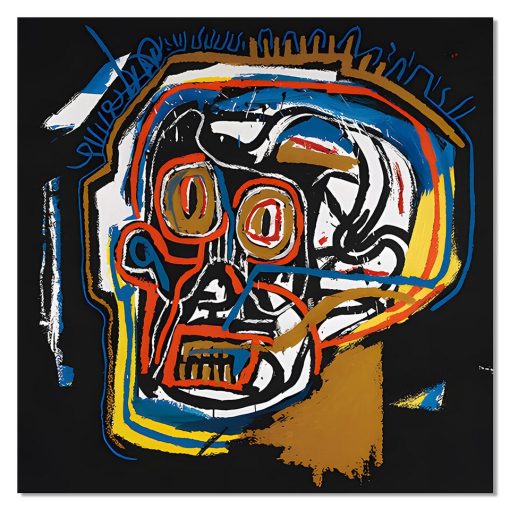 Artworks by Jean-Michel Basquiat Printed on Canvas - Image 2