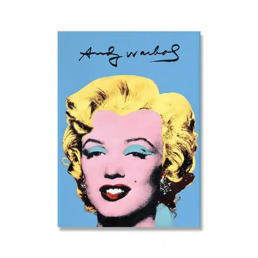 Andy Warhol's Artworks Printed on Canvas - Image 2