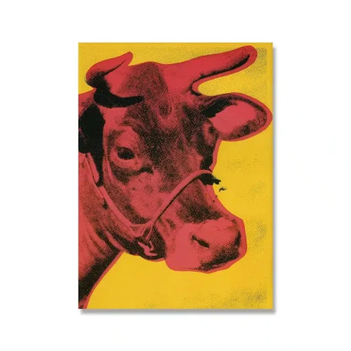 Andy Warhol's Artworks Printed on Canvas - Image 3