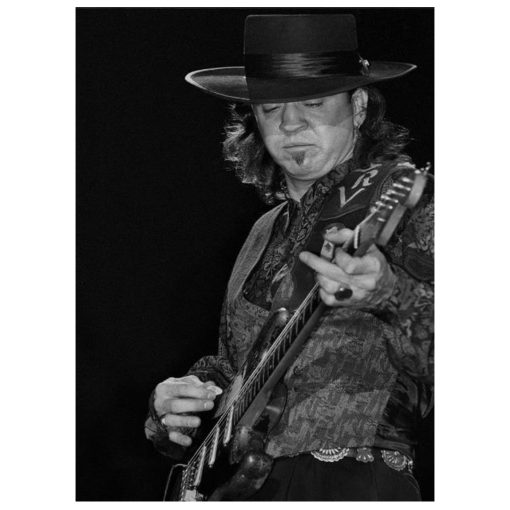 Stevie Ray Vaughan Wall Art Printed on Canvas - Image 11