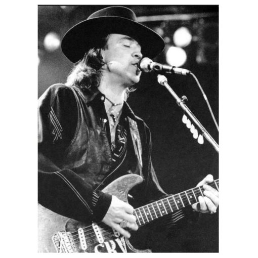 Stevie Ray Vaughan Wall Art Printed on Canvas - Image 7