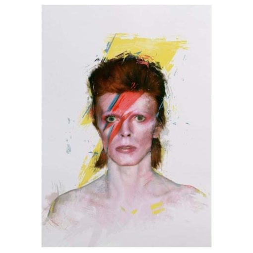 Artworks of David Bowie Printed on Canvas - Image 10