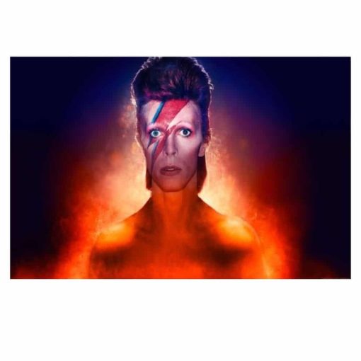 Artworks of David Bowie Printed on Canvas - Image 8