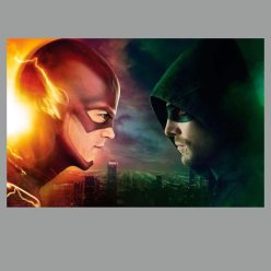 Artwork of Flash and Arrow 2