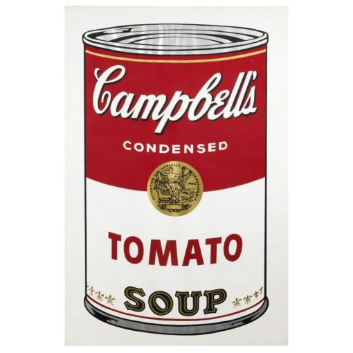 Campbell's Soup Cans by Andy Warhol Printed on Canvas - Image 4